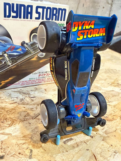 TAMIYA 1/32 MIN4WD 18044 DYNA STORM JUNIOR Vintage Molto RARO