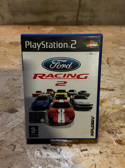 FORD RACING 2 SONY PS2 PLAYSTATION 2 PAL EU EUR ITA ITALIANO ORIGINALE COMPLETO