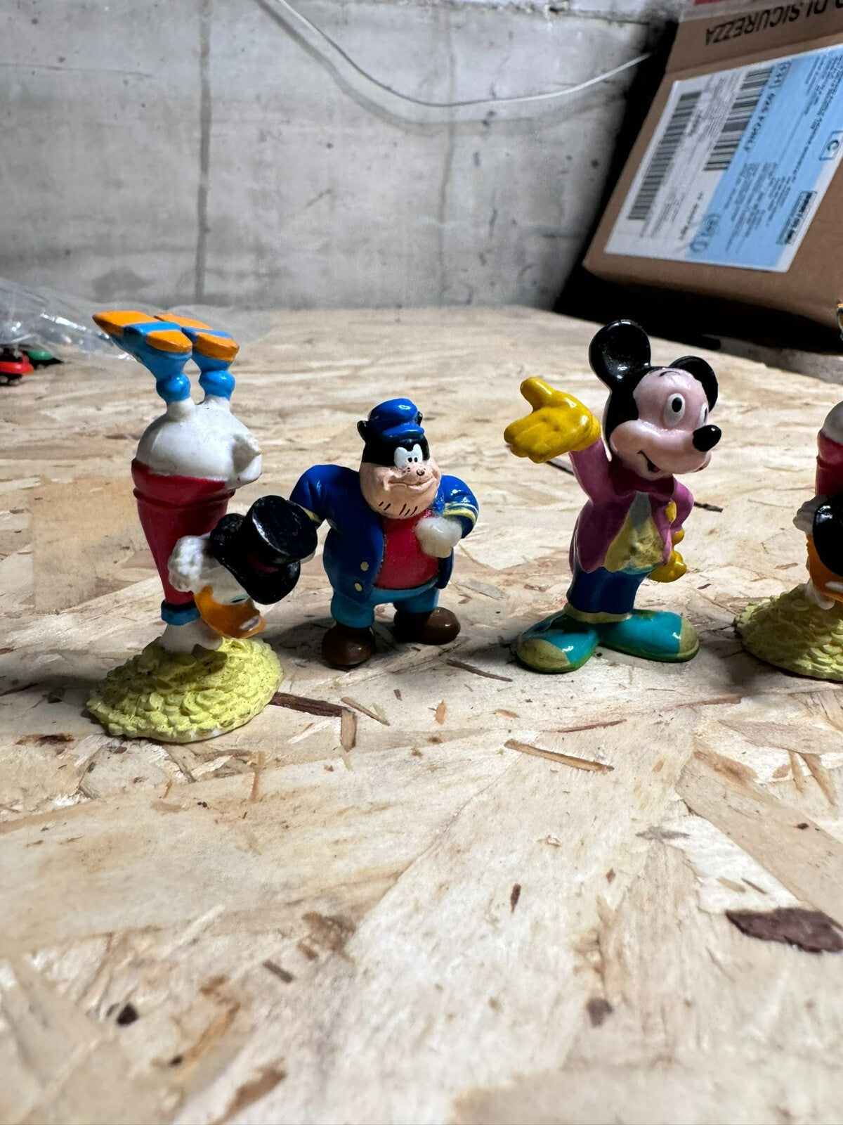 DISNEY GADGETS TOPOLINO PAPERONE PAPERINO PUPAZZETTI ANNO 1992 3 USC. #1894/1896