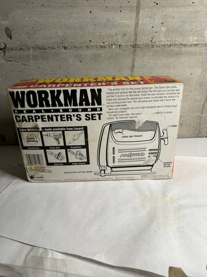 Lanard Workman Carpenter Play Set with real sounds - NEW