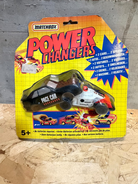 POWER CHANGERS MATCHBOX ,VINTAGE f1