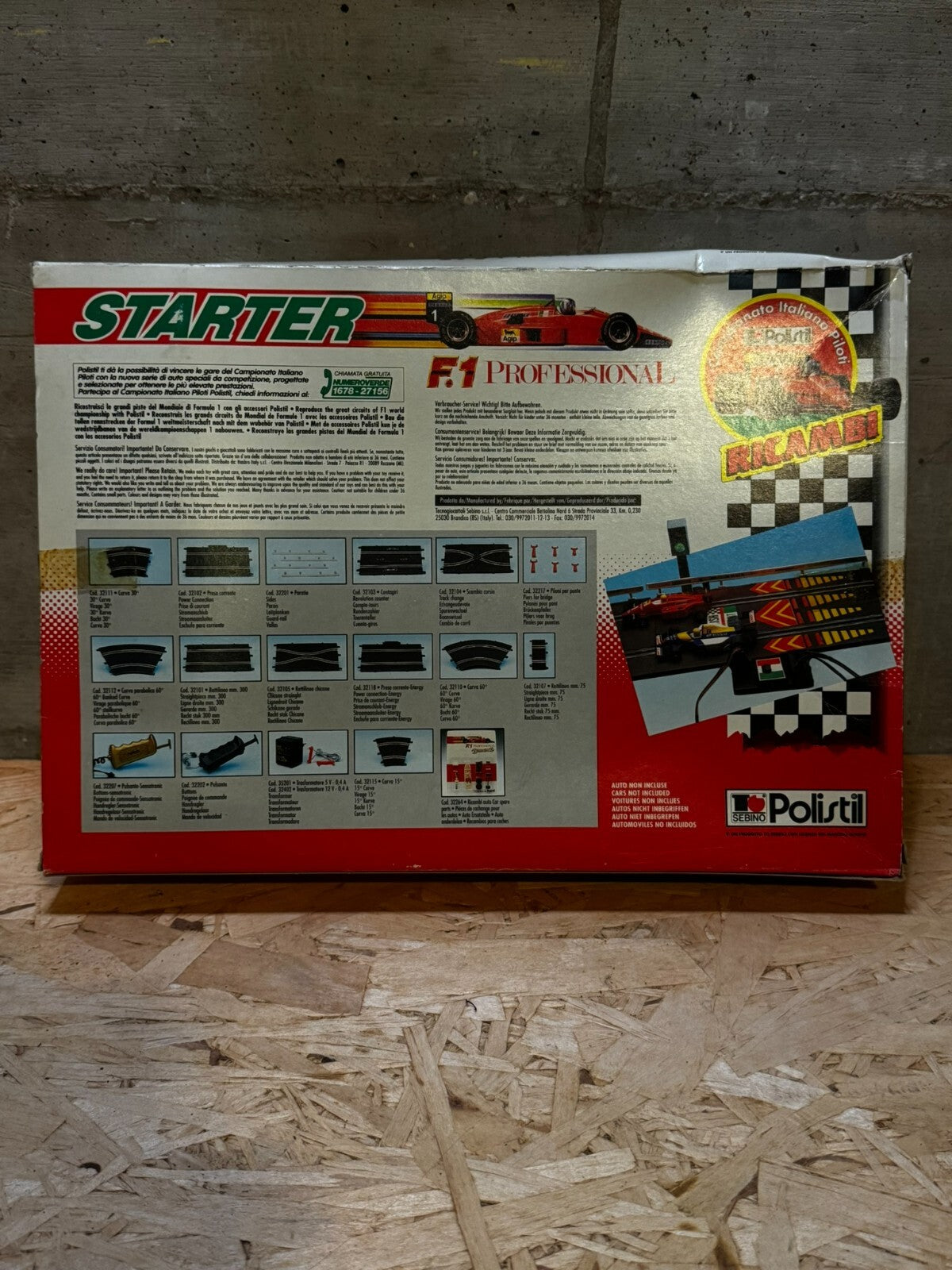 POLISTIL F.1 PROFESSIONAL STARTER 1:32 VINTAGE