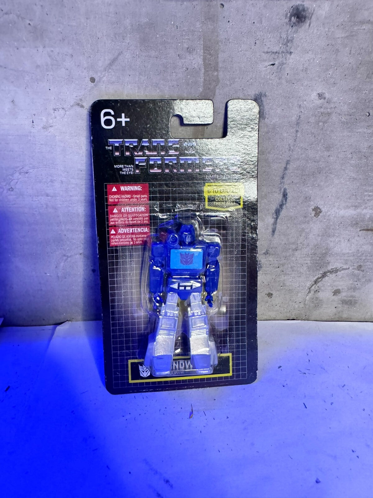 Trans Formers Soundwave Mini Figure 6cm - Hasbro Authentic Transformers - Nuovo