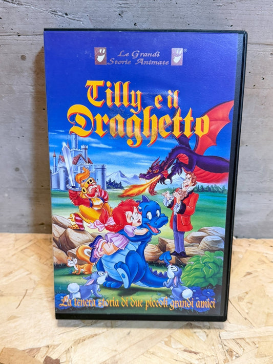 TILLY E IL DRAGHETTO  - VHS - VIDEO CASSETTA ITA