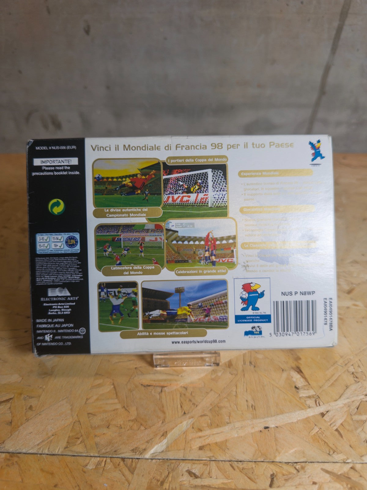 World Cup France 98 Nintendo 64
