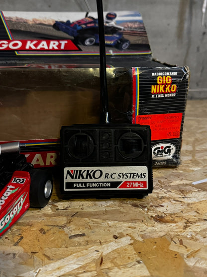 GIG NIKKO MINI GO-KART non funzionante