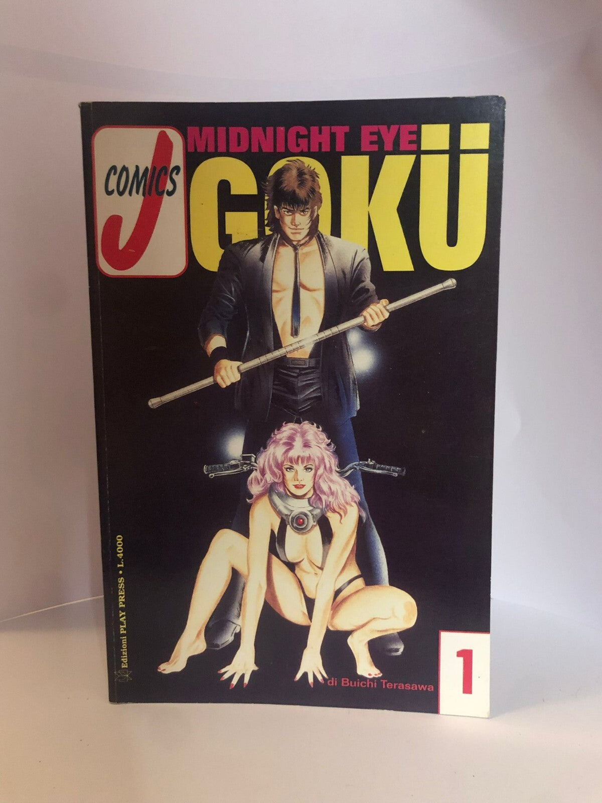 MANGA MIDNIGHT EYE GOKU ED. J-COMICS numeri 1 e 6