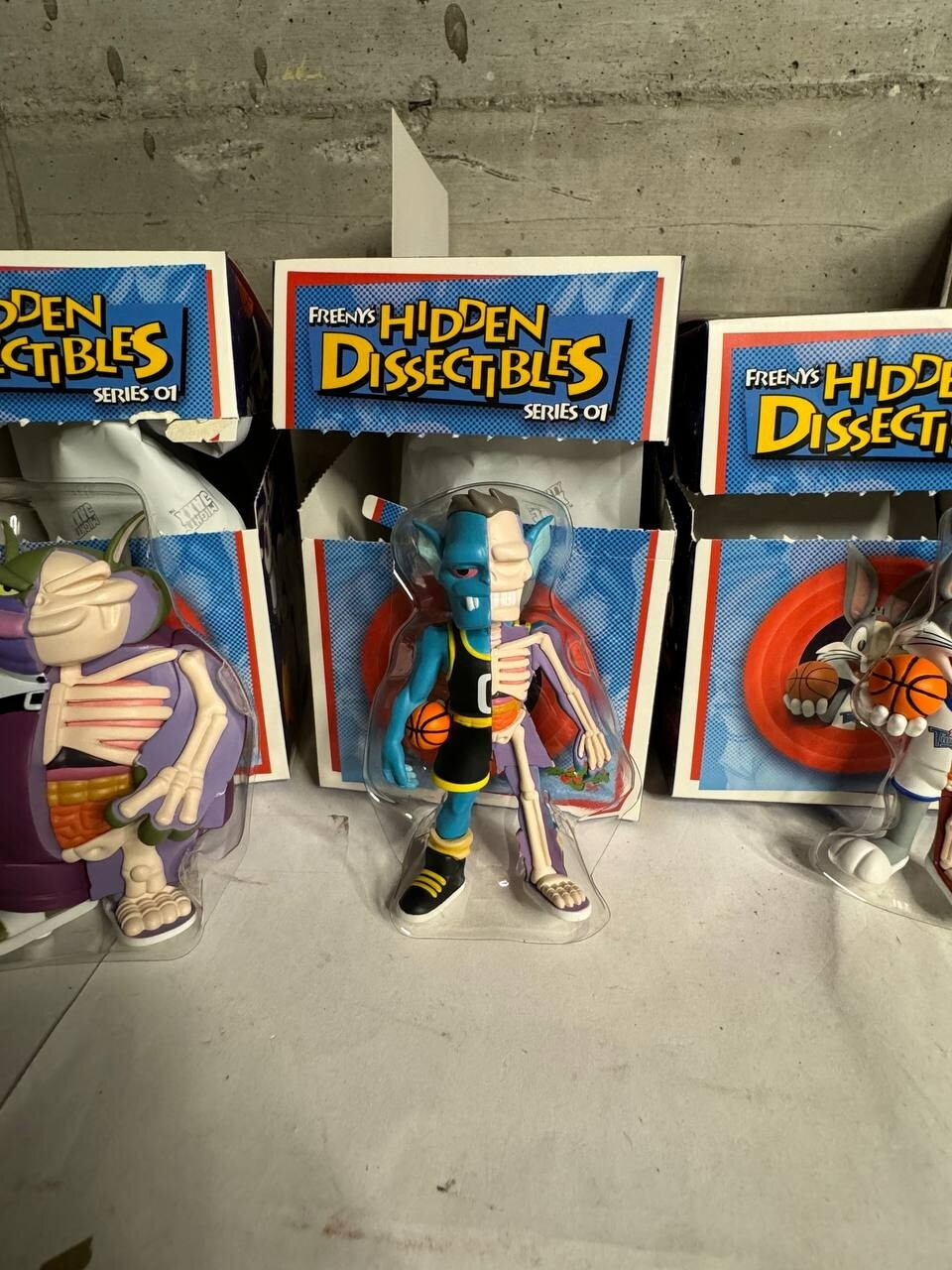 Box 6 Hidden dissectibles Space Jam 25th anniversary Serie 01