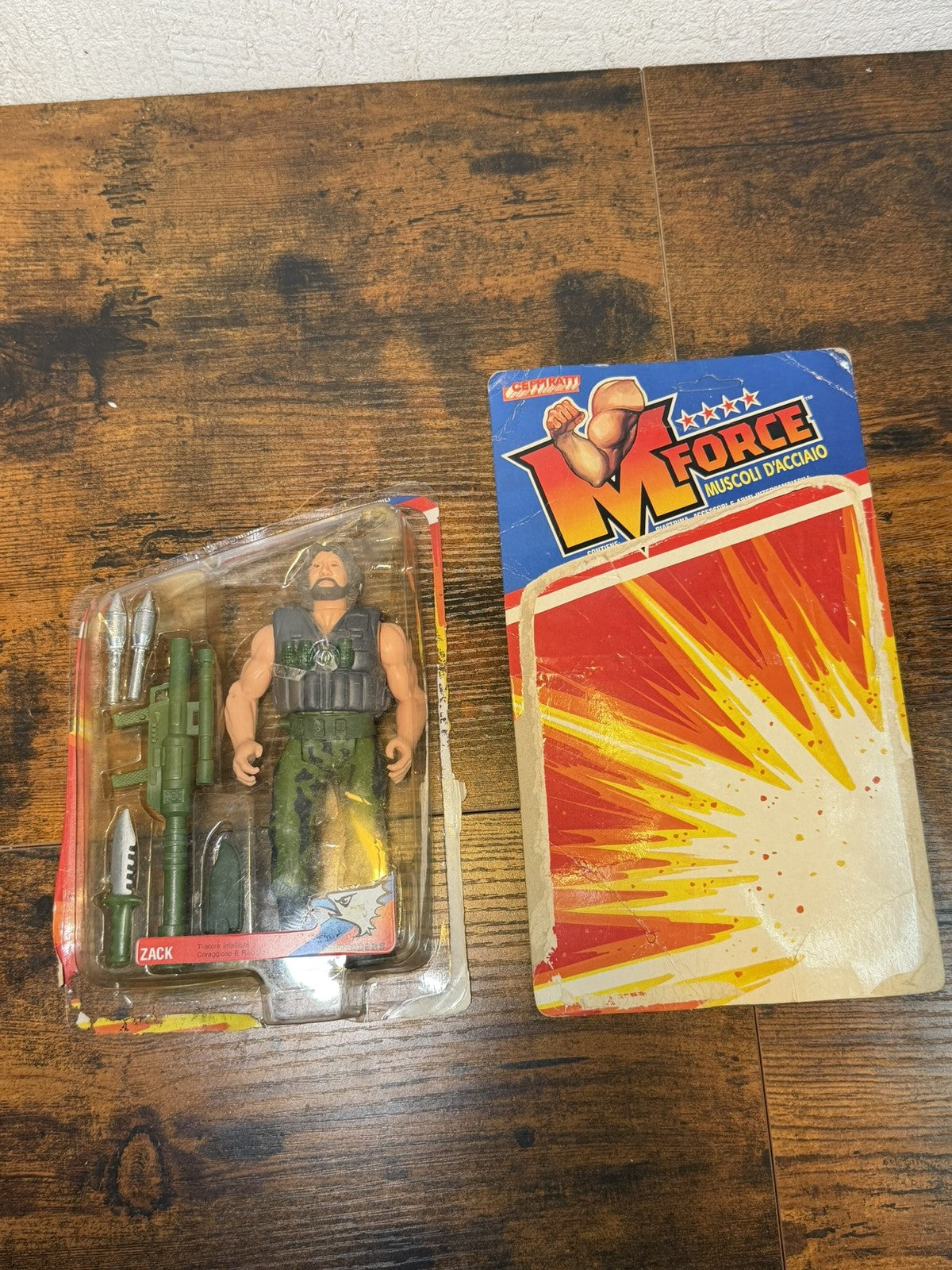 M Force Military Muscle Zack 1986