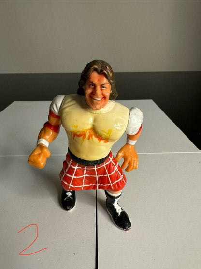 Figura WWF Wrestling Roddy Piper Hot Rod Konvolut WCW WWE Hasbro anni '90