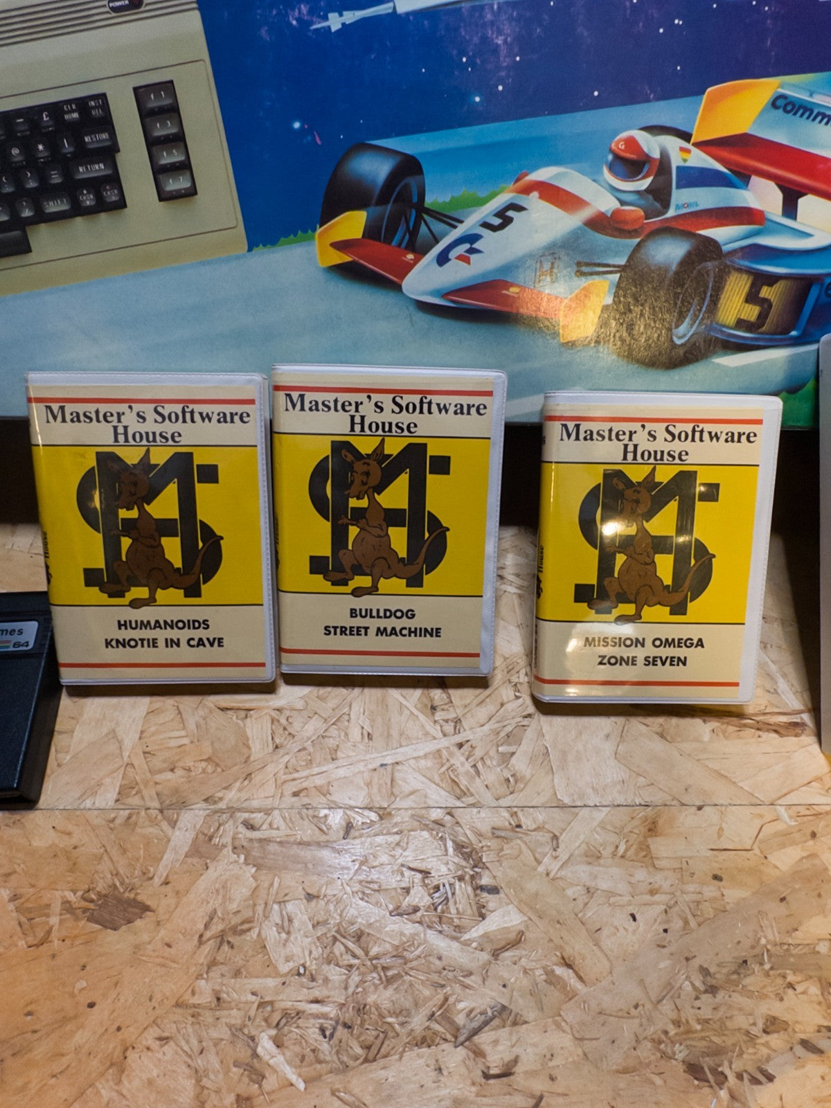 Commodore C64 Video Supergame 64 (Computer + 3 Giochi) + Datassette unit