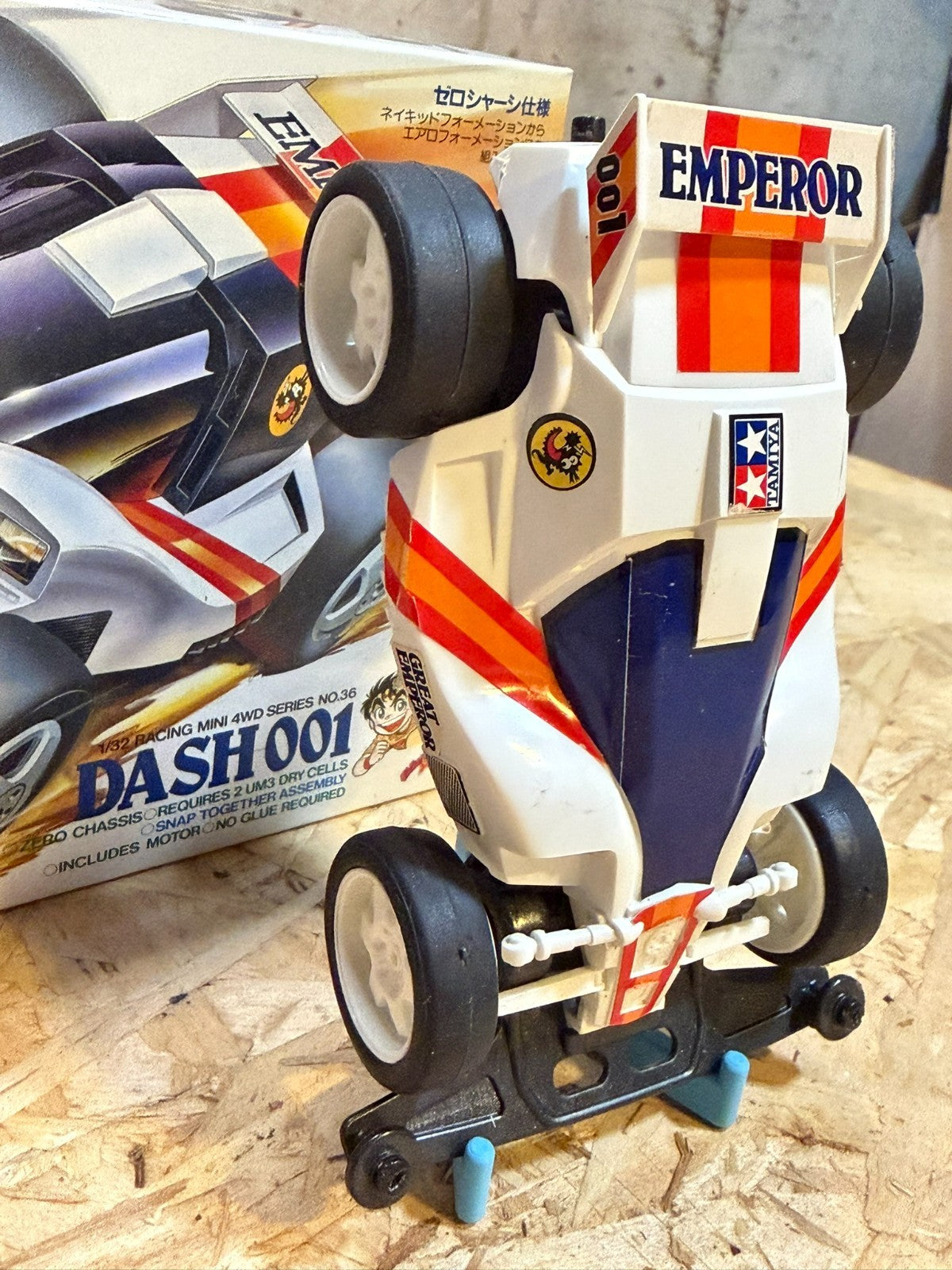 TAMIYA VINTAGE MINI 4WD DASH 001 GREAT EMPEROR - ITEM 18036