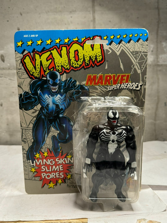 VENOM Marvel Super Heroes toy - Biz  Vintage 1991 living skin slime pores