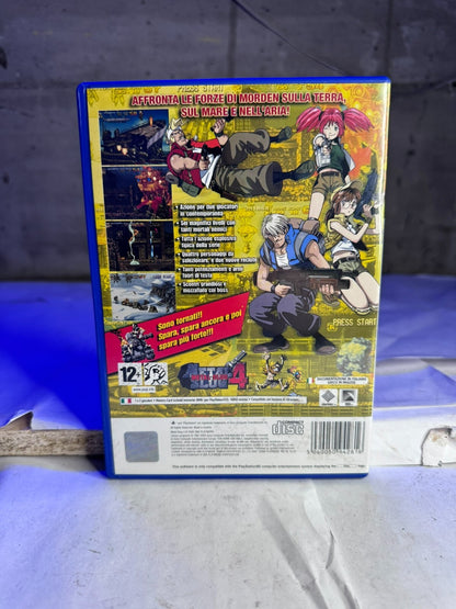 METAL SLUG 4 - PLAYSTATION 2 PS2 - PAL ITA #02