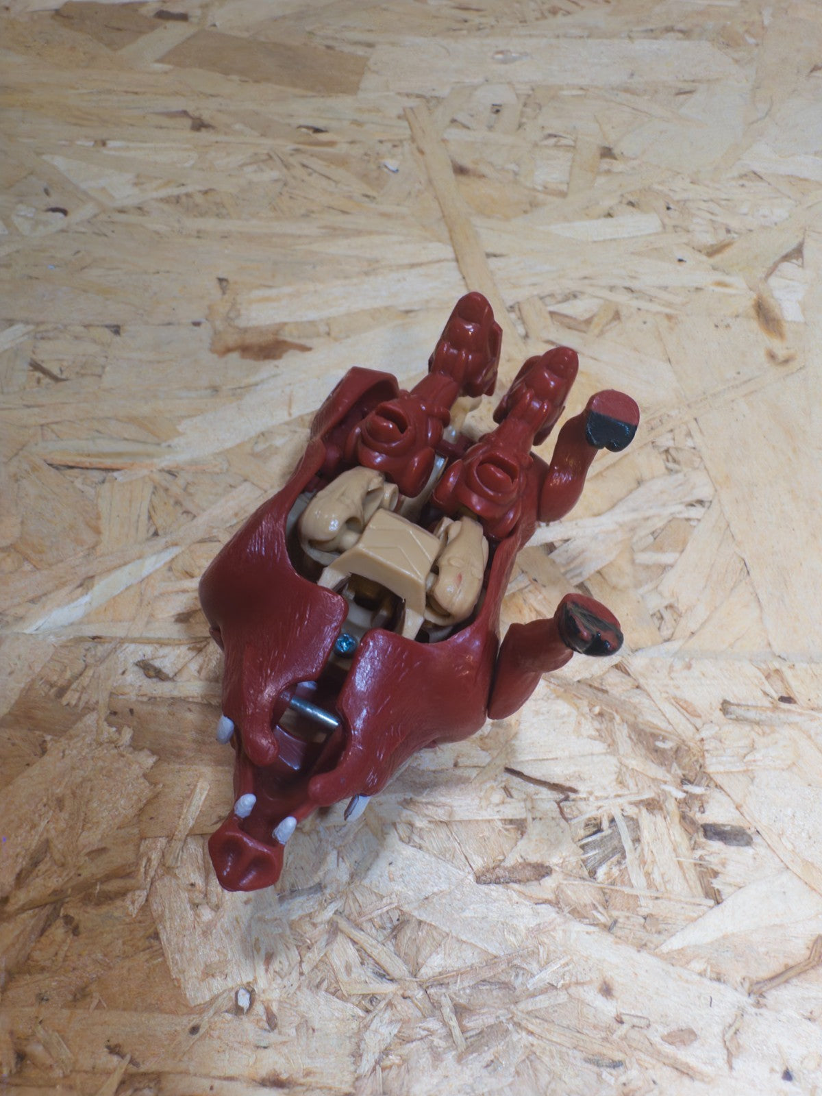 Transformers Beast Wars RAZORBEAST hasbro incompleto
