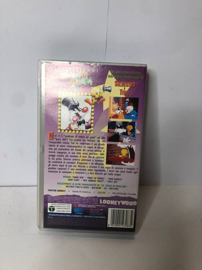 SILVESTRO E TITTI - VHS LE STELLE DI SPACE JAM WARNER BROS
