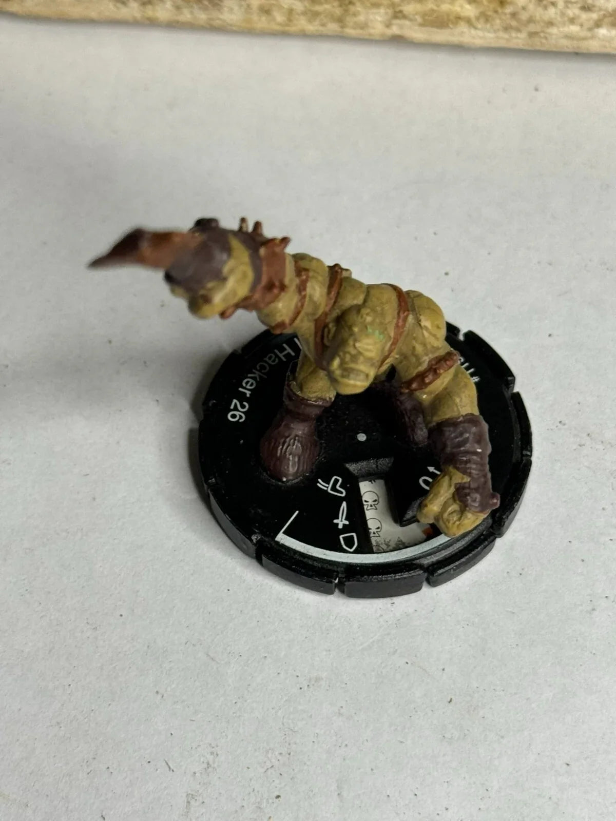Figura WizKids Mage Knight 2" miniatura D&D Half Troll Hacker 21