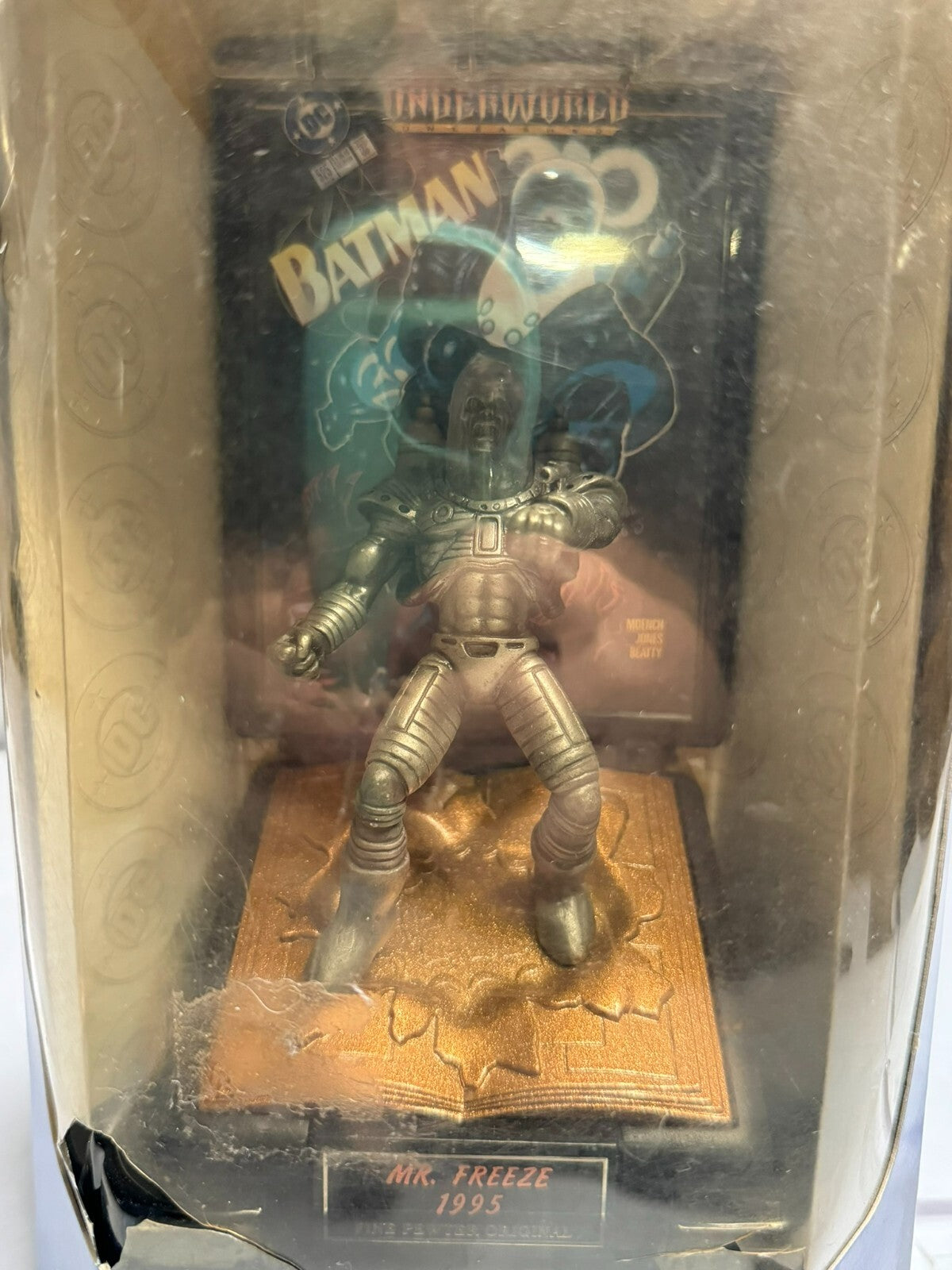 Mr. Freeze Comic Book Champions Batman stagno figura vintage 25 cm DC 1997