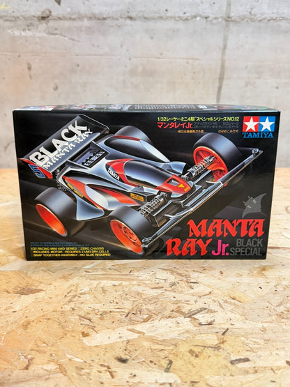 Telaio Tamiya Manta Ray Jr Nero Speciale Mini 4WD Zero Usato Raro