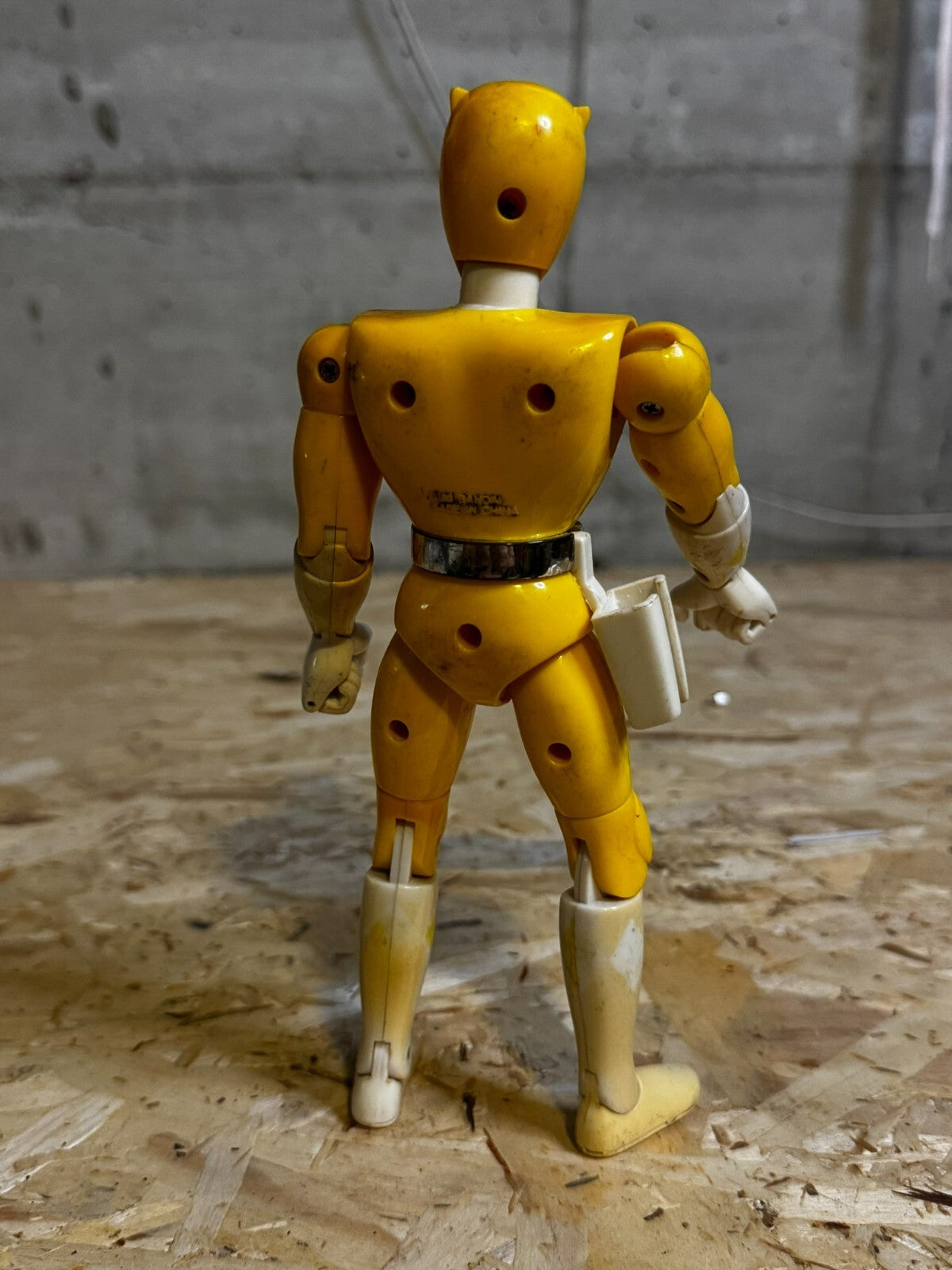 Power Rangers yellow Giochi Preziosi Vintage 1993 Bandai Action Figure