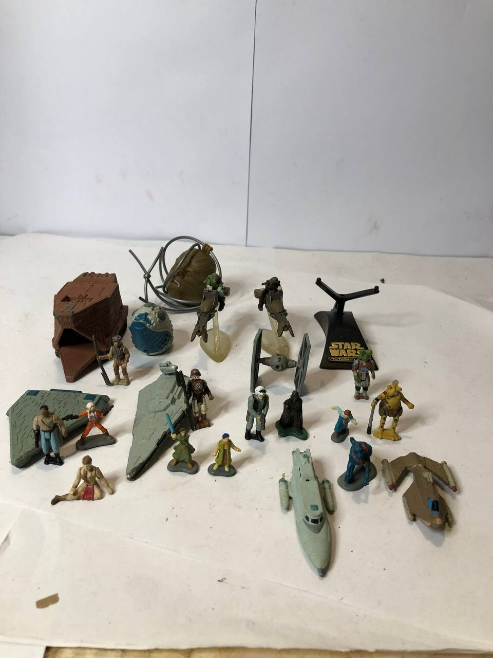 lotto star wars action figures vintage (micromachines )