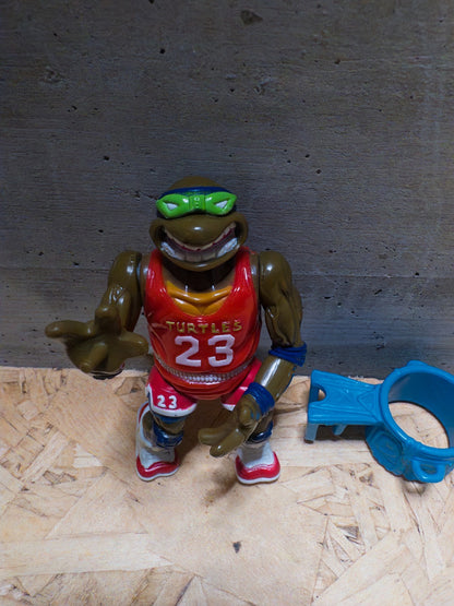 TMNT Slam Dunkin Don 1991 Donatello Air Jordan #23 Figure Vintage Variant Eu Blu
