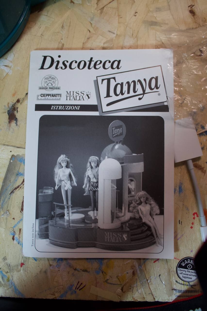 TANYA DISCOTECA MISS ITALIA VINTAGE NUOVO GIOCHI PREZIOSI
