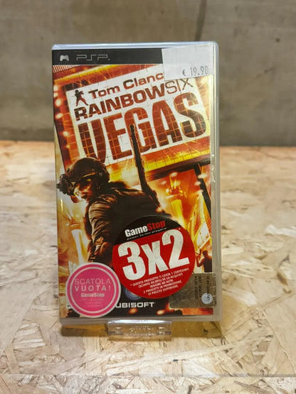 TOM CLANCY'S RAINBOW SIX VEGAS 1 SONY PSP PAL ITA ITALIANO ORIGINALE COMPLETO