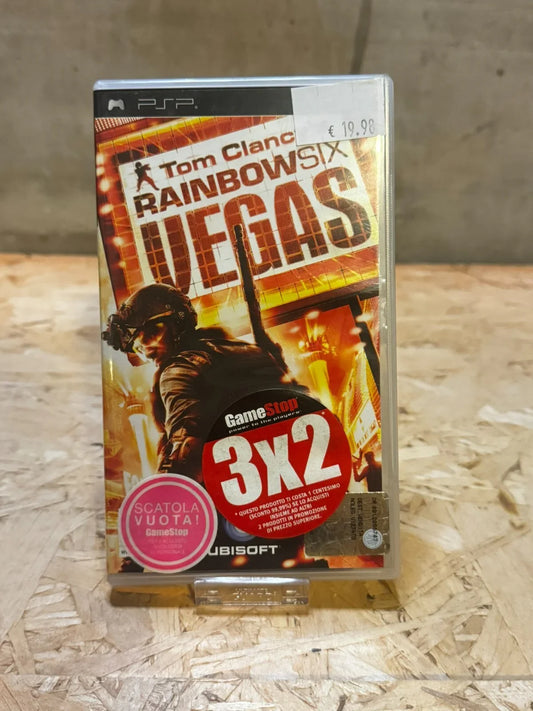 TOM CLANCY'S RAINBOW SIX VEGAS 1 SONY PSP PAL ITA ITALIANO ORIGINALE COMPLETO