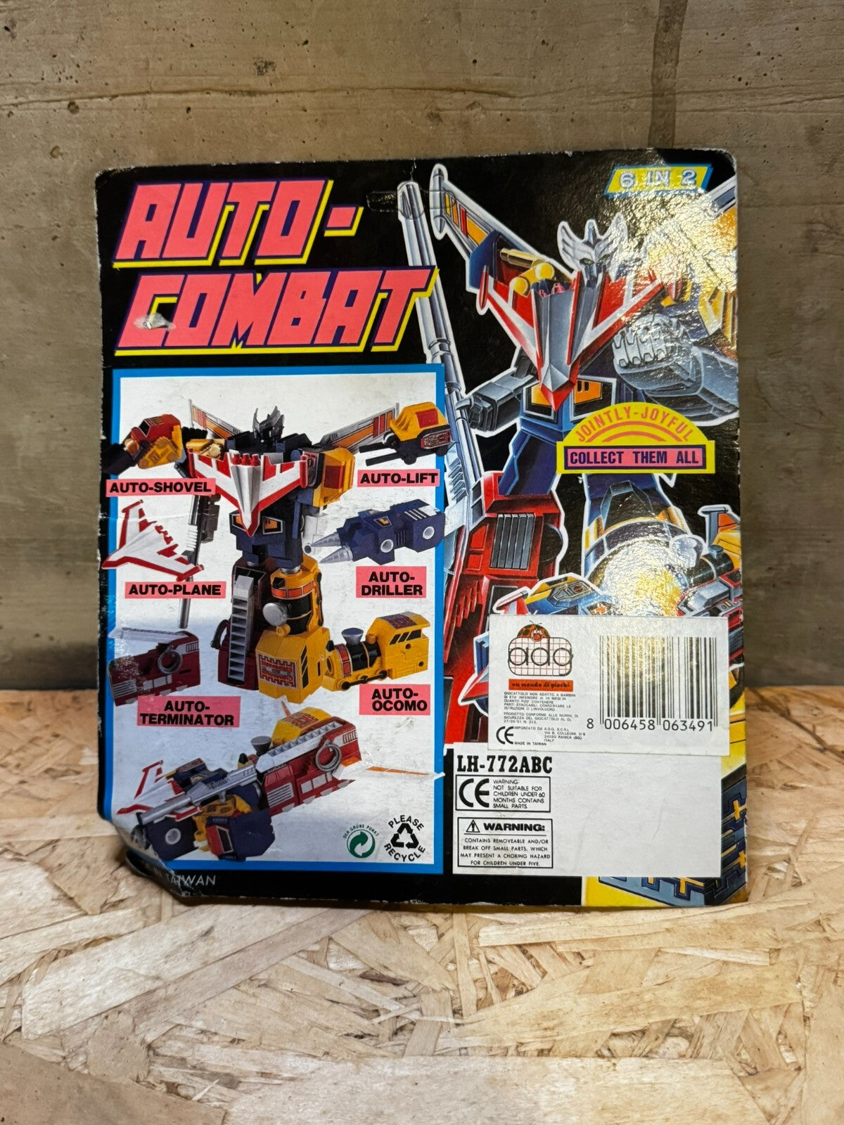 Transformers Bootleg Auto Combat Auto Terminator Pat. P. Leader Shine Ent. Co.