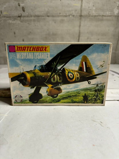 RARO MATCHBOX VINTAGE PK-7. WESTLAND LYSANDER. SCALA 1/72