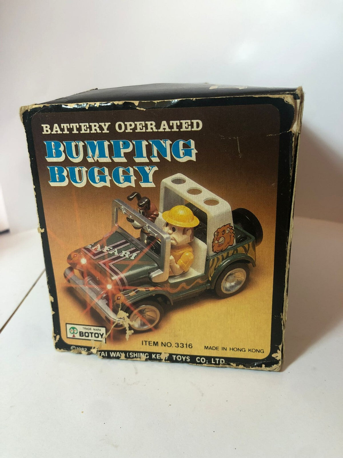 Battery Operated Bumping Buggy Botoy Mady Hong Kong 1982