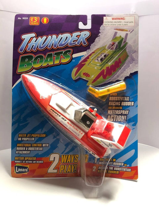 LANARD THUNDER BOATS N° 9059 NUOVO (COL. ROSSO VARIANTE 2)