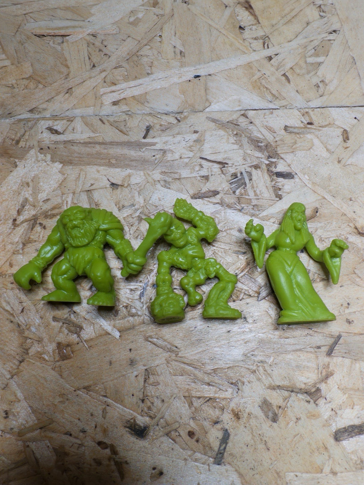 Monster in my pocket Verde Oliva Ogre - skeleton - vampiress