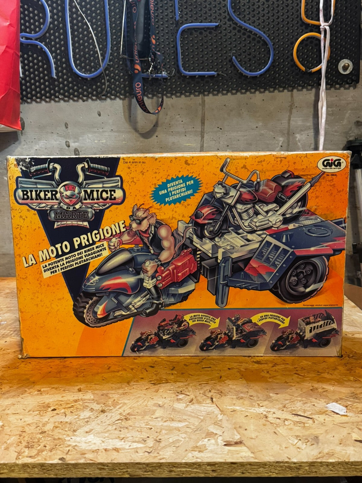 Biker Mice From Mars La Moto Prigione Gig Galoob