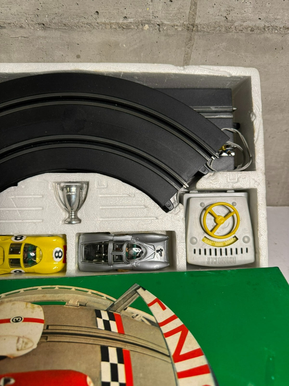 VINTAGE POLISTIL AUTOPISTA DROMO CAR 1:43 ELETTRICA D’EPOCA#NC