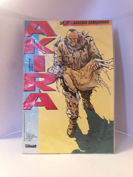 AKIRA ED. GLENAT N.22 ASSEDIO SANGUINOSO - IN CONDIZIONI OTTIME