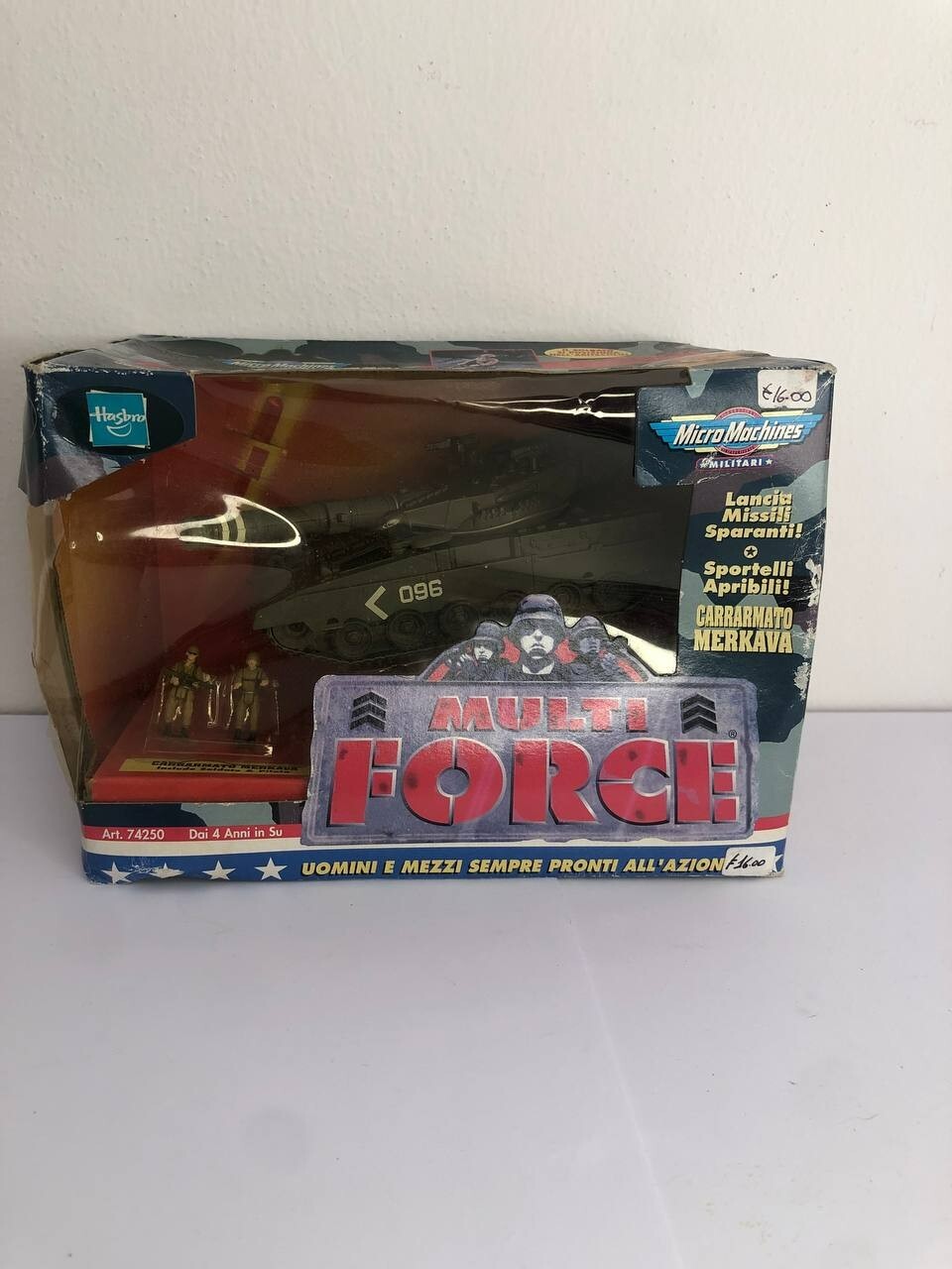 MICROMACHINES MILITARI MULTI FORCE Carrarmato Merkava 1997 by Galoob Hasbro