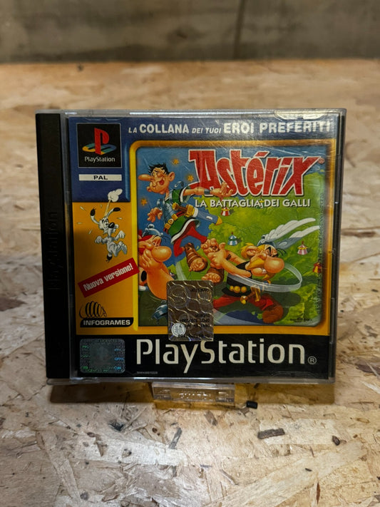 ASTERIX PS1 PAL ITA LA BATTAGLIA DEI GALLI PLAYSTATION 1