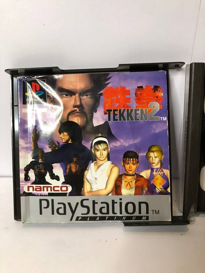 TEKKEN 2 PS1 PLAYSTATION 1  COMPLETO