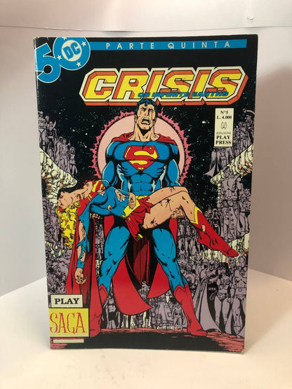 Crisis lotto fumetti DC da 1 - 5 play press
