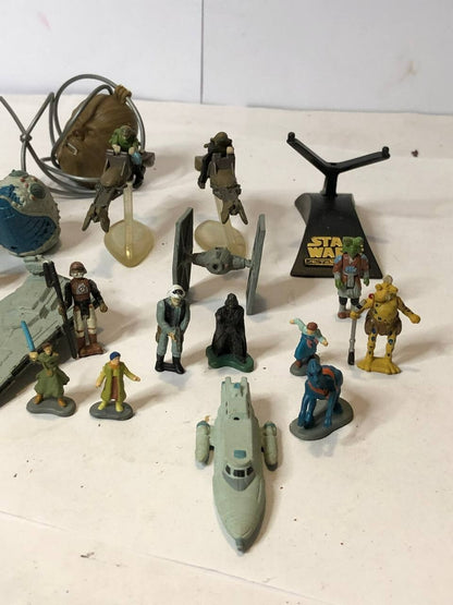 lotto star wars action figures vintage (micromachines )