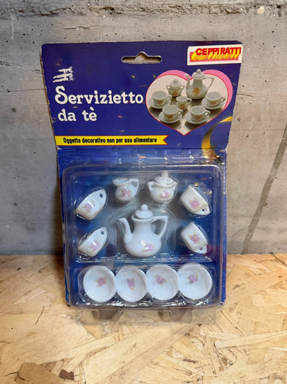 Servizietto da te miniatura servizio da te bambole