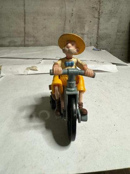 McDonald's Happy Meal Giocattolo Disney Tarzan Professor Porter Modellino Bicicl