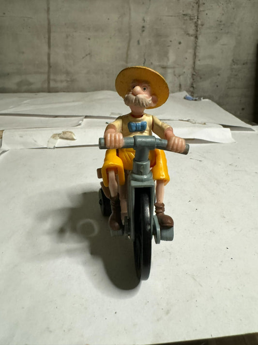 McDonald's Happy Meal Giocattolo Disney Tarzan Professor Porter Modellino Bicicl