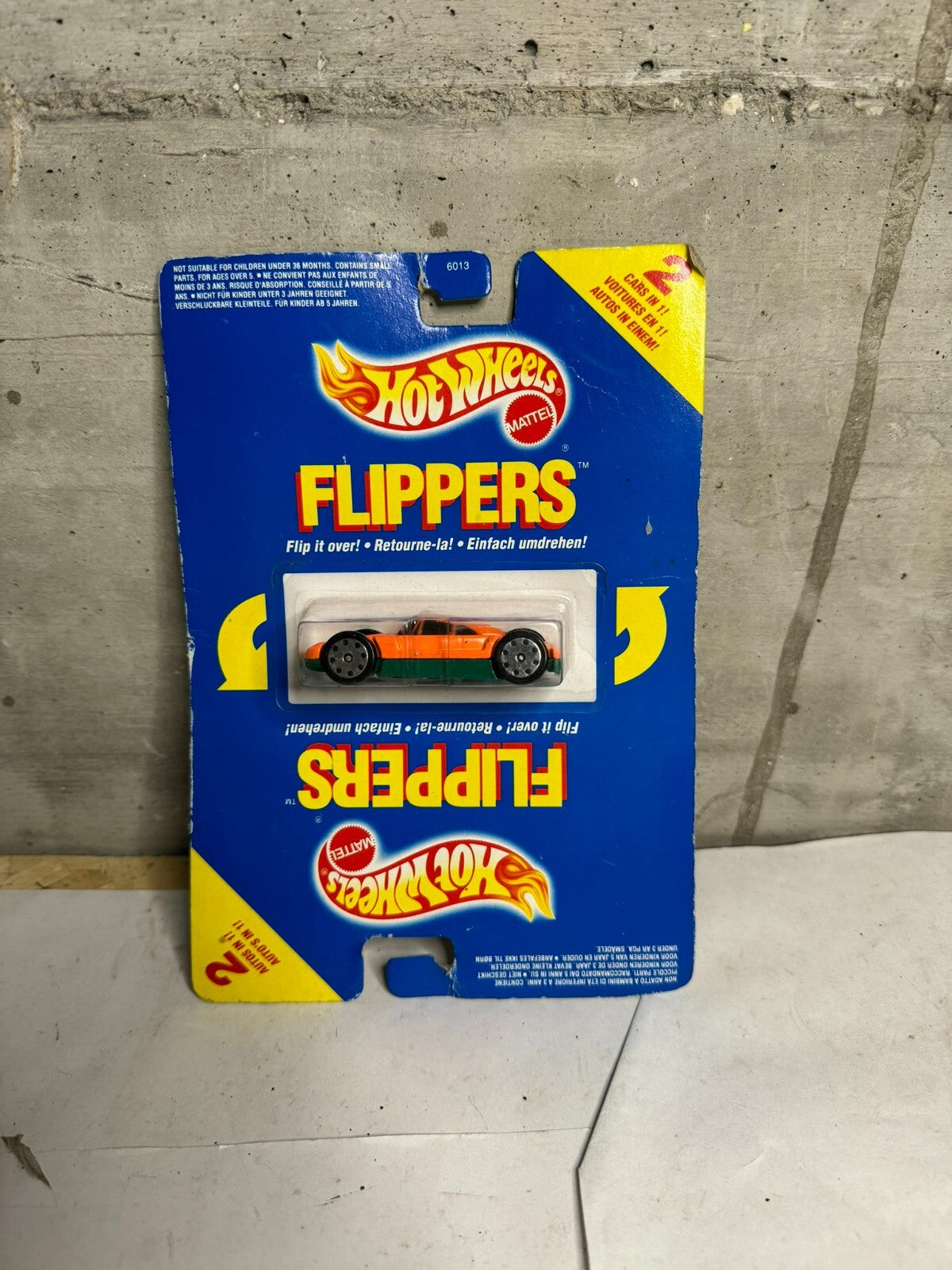Voiture Miniature Hot Wheels Flippers 6009 Vintage Mattel 1989 A-19 no AutoMagic