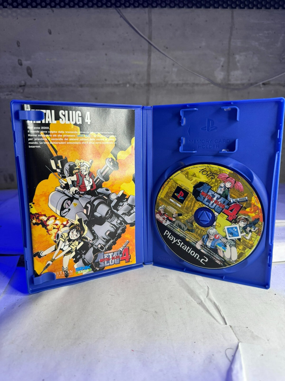 METAL SLUG 4 - PLAYSTATION 2 PS2 - PAL ITA #02