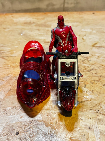 SPIDERMAN SIDECAR BIKE MARVEL 1998