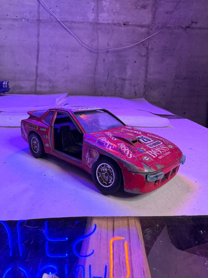 Burago Porsche 924 Turbo Scala 1/24 Rossa