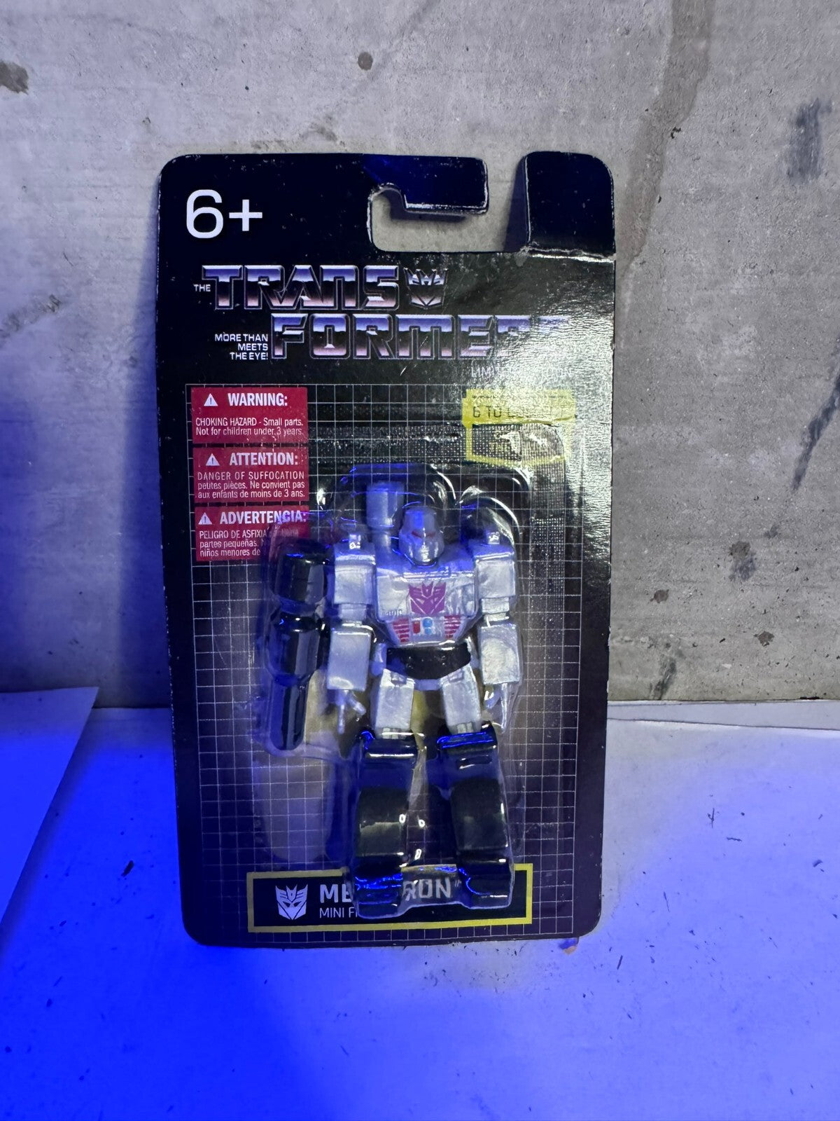 Mini Personaggio Transformers Megatron Edition Limitata 6,5 CM Hasbro Collezione